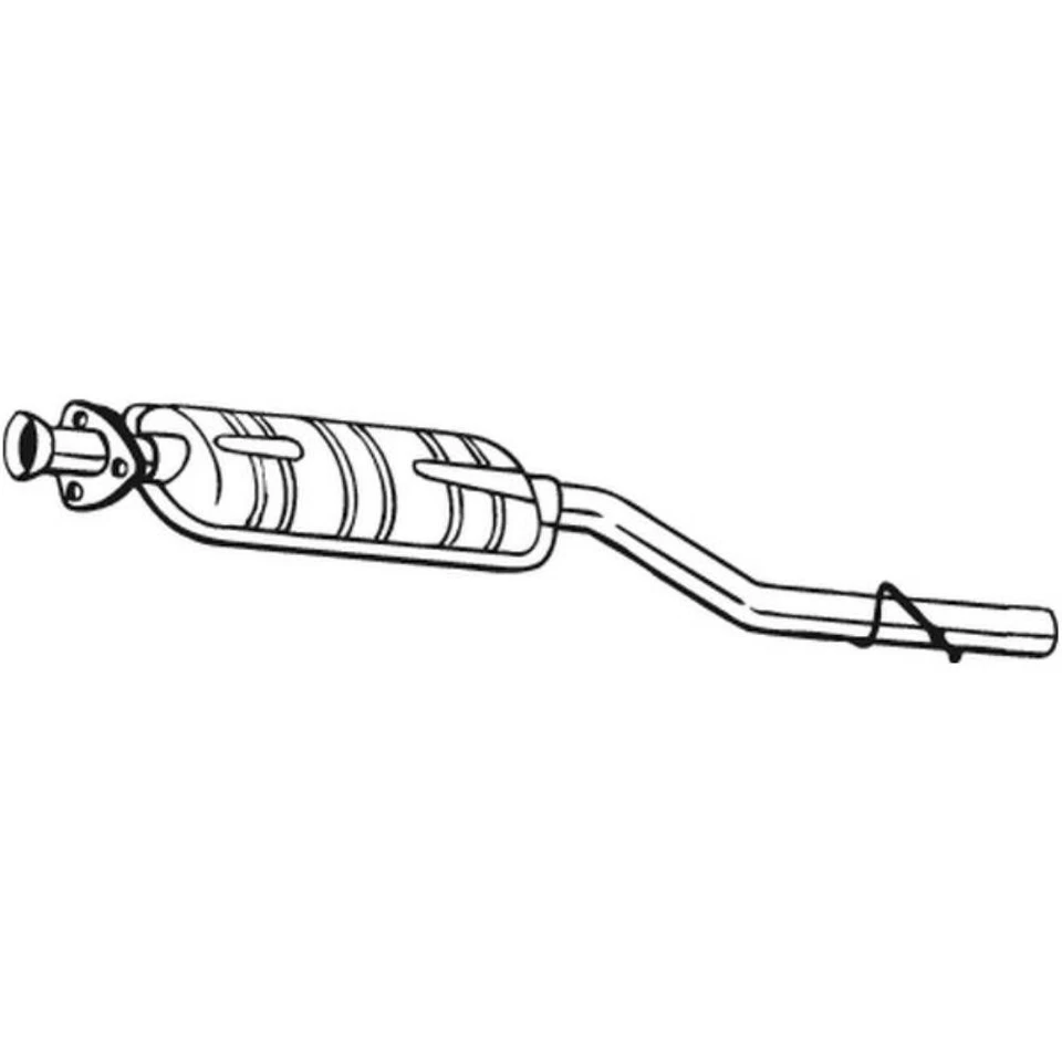 BOSAL Silenziatore Centrale Silenziatore Per Mercedes-Benz Classe C W203 S203 - Immagine 1 di 1