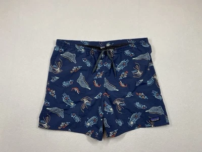 Patagonia Baggies Shorts Mens L Colorful Hawaiian Beach Boardshorts Swim Trunks - Image 1 of 4