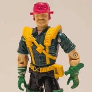 G.I. Joe ARAH 1991 Skymate Action Figur Glider Pilot Original Vintage NM-Mint - Bild 1 von 13