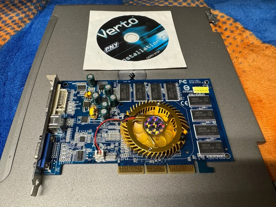 PCIe 16 Bit VGA/DVI/SVGA Ports AGP Interface - Image 1 of 3