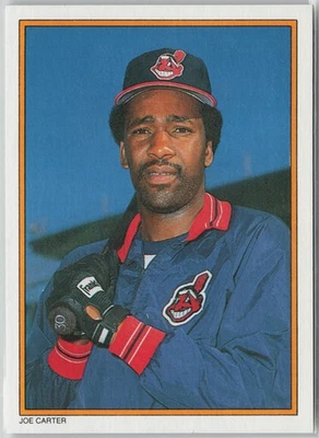 1987 Topps #16 Joe Carter 1987 All-Star Set Glossy Send-Ins - Image 1 of 2