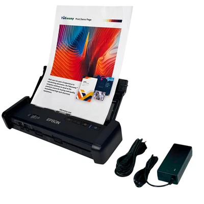 ✅Epson DS-320 WorkForce Compact Duplex Document Scanner w/AC Adapter Grade A!⚡️ - Image 1 of 4