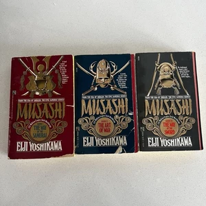 Vintage Musashi Series Eiji Yoshikawa 1-3  Paperbacks ‘89 From The Era Of Shogun - Picture 1 of 9