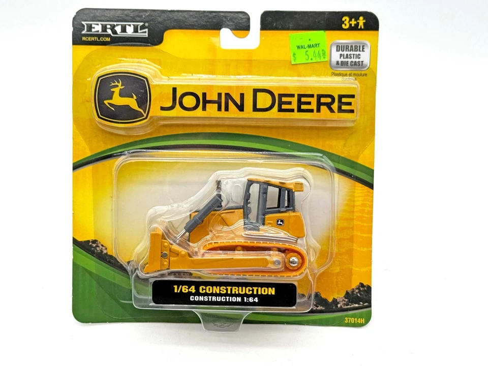 1/64 John Deere Construction Bulldozer Modern Graphics - Image 1 of 1
