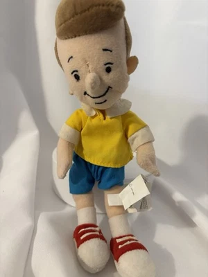 Juguete de peluche vintage de la tienda Disney Christopher Robin Bean Bag 8" Winnie The Pooh Foto 1 de 4