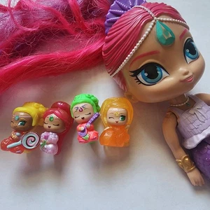 Shimmer Shine Nickelodeon Mermaid Doll And Figures Lot - Bild 1 von 6