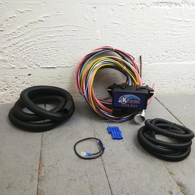 Chevrolet 1957 8 circuitos arnés de cables se adapta a terminal compacto sin dolor completo Foto 1 de 4