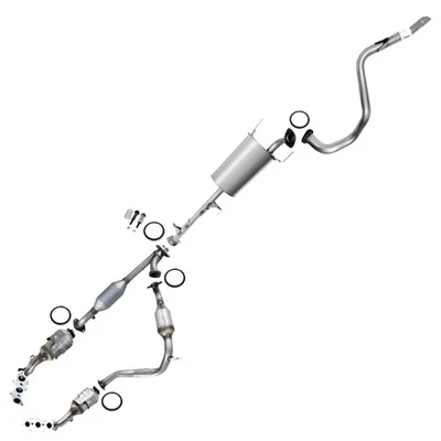 EPA Approved Complete Exhaust System fits: 2010-2012 Toyota FJ Cruiser 4.0L - Image 1 of 4