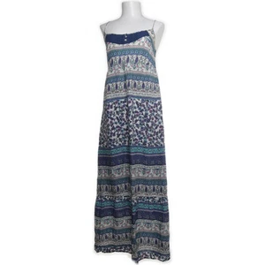 ESPRIT, Maxikleid, Größe: 38, Blau/Mehrfarbig, Viskose, Medaillon, Damen #VJW - Bild 1 von 5