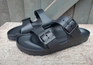 Birkenstock Damen Sandalen schwarz UK Größe 5,5 Pantoletten Pantoletten Damen - Bild 1 von 7