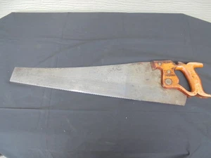 Vtg SIMONDS No. 10-1/2 CC SAW 24" 9ppi Marked S C U S A (US Army Signal Corps?) - Picture 1 of 11