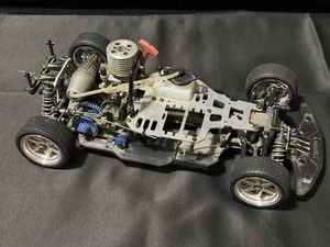 Vintage Kyosho Pureten GP Spider  1/10 Nitro Car Chassis Made in Japan - Picture 1 of 10