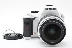 PENTAX K K-x 12.4MP Digital SLR Camera -White Kit AL 18-55mm Lens Japan 2551930 - Picture 1 of 13