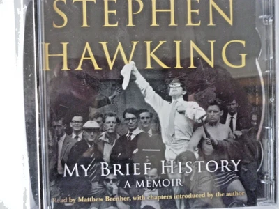 2 CD AUDIO BOOK - STEPHEN HAWKING - My Brief History [A Memoir] [Unabridged] - Image 1 of 2