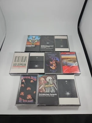 Grateful Dead Sealed Cassette Lot Led Zeppelin - Image 1 of 4
