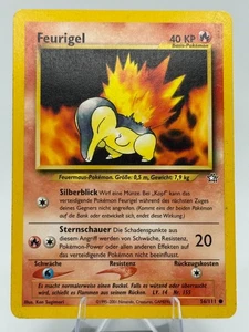JCC Pokémon: Cyndaquil (Feurigel) 56/111 Alemán  - Imagen 1 de 2