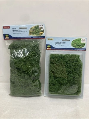 JTT Landscaping Material - Lichen & Foliage Fiber Clusters Coarse NEW - Image 1 of 4