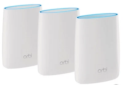 NETGEAR - Orbi AX4200 Tri-Band Mesh Wi-Fi Whole Home System 3 Pack OPEN BOX - Image 1 of 2