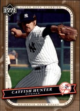 2005 (YANKEES) Upper Deck Classics #19 Catfish Hunter
