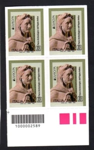 Italia 2025 : Europa , Ercole - quartina con codice a barre, MNH** - Imagen 1 de 1