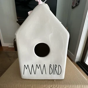RAE DUNN Artisan Collection by Magenta *MAMA BIRD* Birdhouse - Brand New - Picture 1 of 7