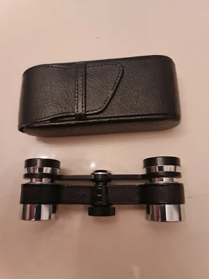 Opernglas von ROW Rathenow,Fernglas mit original Ledertasche aus der DDR  - Bild 1 von 4