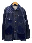 Fdmtl Coverall Size 3 Cotton Indigo 81-3-6721-6561 Made In Japan Used