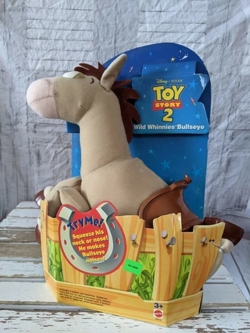 toy story 2 wild Winnie's bullseye Horse plush 23610 Mattel Cover