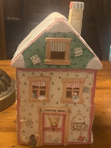 Cherished Teddies Scrooge & Marley Office Counting House Christmas Carol - Light - Picture 1 of 4