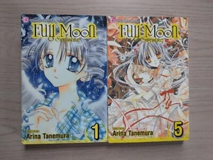 Full Moon 1, 5, Lot of 2 Shojo Manga, English - Picture 1 of 3