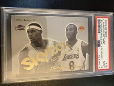 2003-04 SKYBOX AUTOGRAPHICS LEBRON JAMES KOBE BRYANT ROOKIES AFFIRMED
