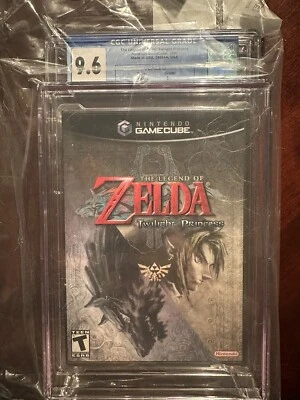 CGC 9.6 A+ The Legend Of Zelda Twilight Princess Nintendo GameCube Graded Game! - Image 1 of 2