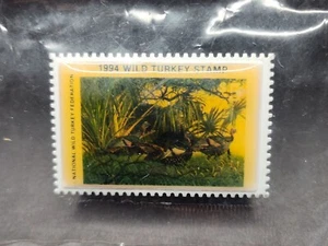 1994 NWTF-19 National Wild Turkey Federation Stamp New Vintage - Picture 1 of 5