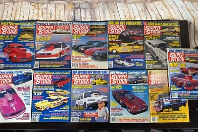 (11) 1988 SUPER STOCK ＆ DRAG ILLUSTRATED ~ Cohen Garlits Amato Gwynn Hill E.T. - Image 1 of 4