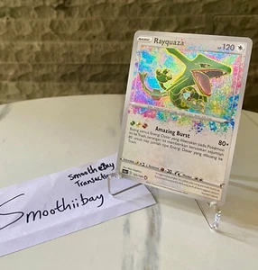 Incredibile rara carta Pokemon Rayquaza SC3a I 125/159 Indonesia inglese come nuova - Foto 1 di 3