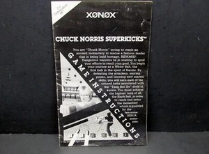 Chuck Norris Superkicks, Manual de instrucciones, Commodore 64 / C64, Xonox, 1983 - Imagen 1 de 3