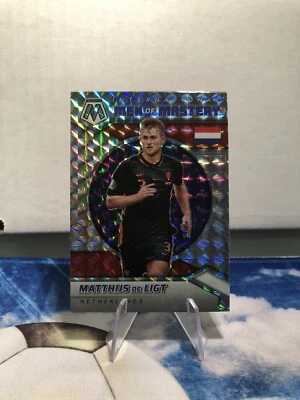 2021-22 Panini Mosaic FIFA Road to World Cup Prizm Matthijs de Ligt #10 - Image 1 of 2