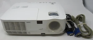 NEC ANSI DLP PROJECTOR NP115 2500 LUMENS, PC 3D READY S-VIDEO 800X600 VGA - Picture 1 of 16