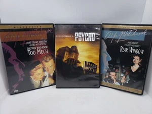 Hitchcock Classic DVD Triple Feature: 3 Thrillers Together! Very Good Condition! - Picture 1 of 3