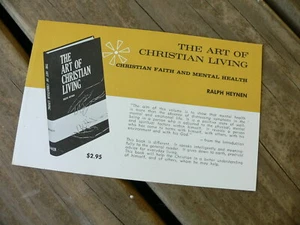The Art of Christian Living Ralph Heynen Advertisement - Picture 1 of 6