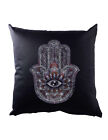 Hamsa Cushion Pillow Hand India Of Fatima Symbol Insigna Islam Muslim Insignia