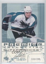2003 Upper Deck Premier Collection Super Rookies /399 Milan Michalek Rookie RC