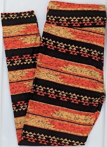 TC LuLaRoe Tall & Curvy Leggings Tribal Southwest Aztec Print NWT S70