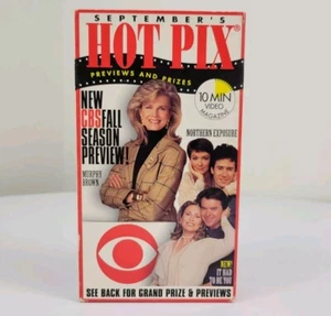 Blockbuster Video Hot Pix 10 Minute Preview Sweepstakes VHS September 1993 - Picture 1 of 10