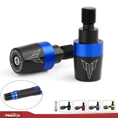 Tapas de enchufe de empuñaduras de manillar CNC para Yamaha MT-07 MT-09 MT-10 MT07 MT09 MT10 Foto 1 de 4