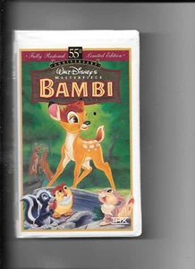 VHS tape Bambi 55th Anniversary Edition - Picture 1 of 1