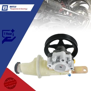 Power Steering Pump w/Pulley Reservoir For 00-04 Dodge Durango Dakota 52106253AF - Picture 1 of 8