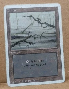 Rivals Quick Start Set Land Swamp #59 Magic The Gathering Card 1996 - Picture 1 of 2