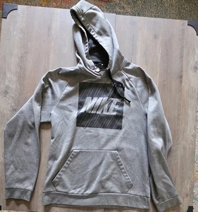 Nike Gray Dri-fit Hoodie Mens Small - Picture 1 of 6