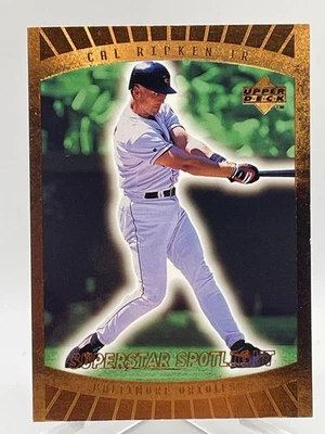 Cal Ripken Jr. 1999 Upper Deck Ovation Superstar Spotlight #83 HOF 3 - Image 1 of 3